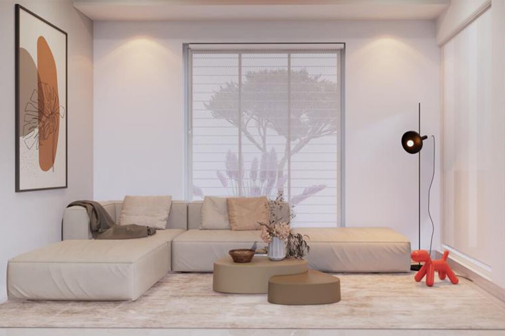 minimalist living room