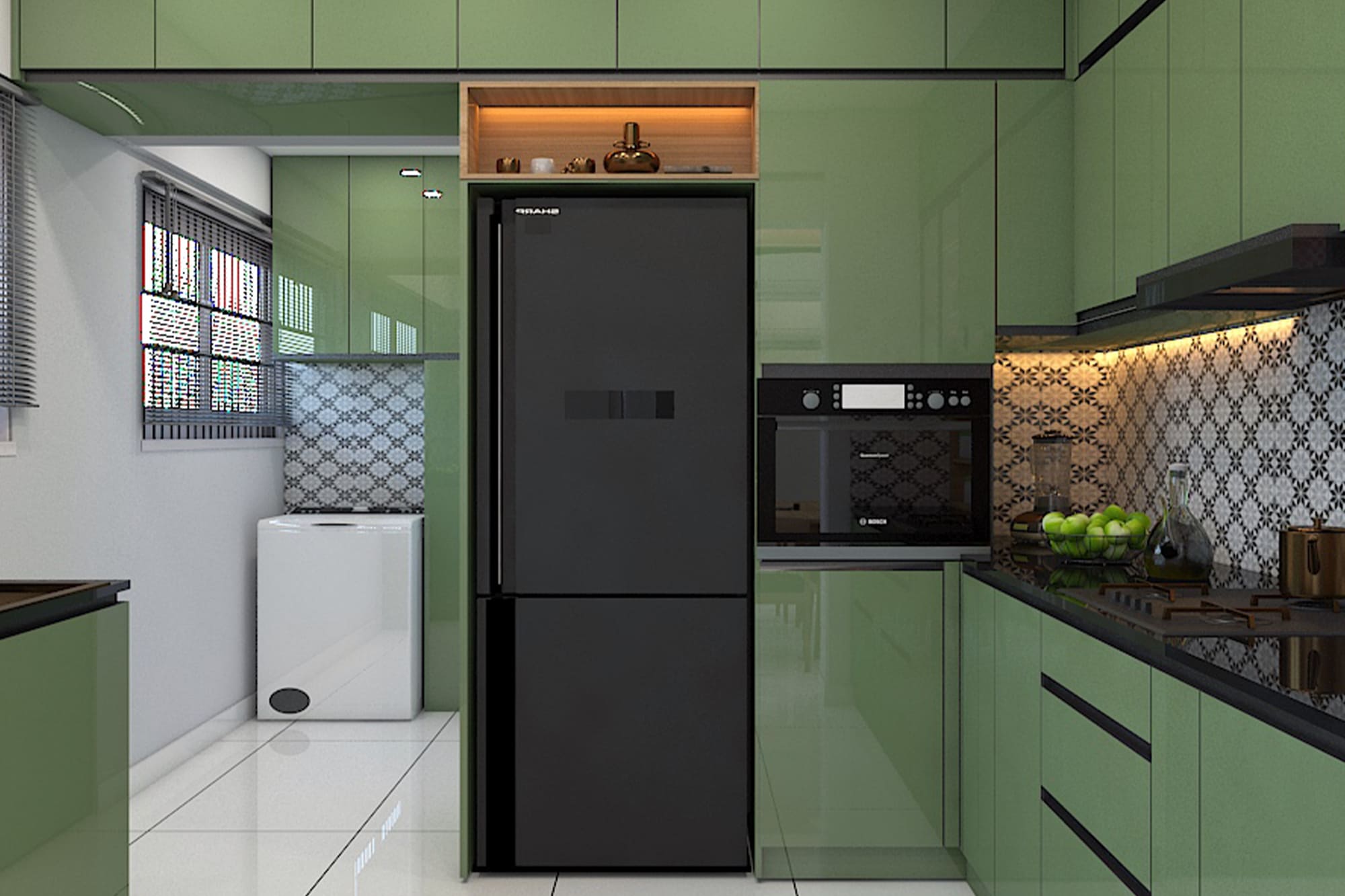 Modular kitchen design in Trivandrum