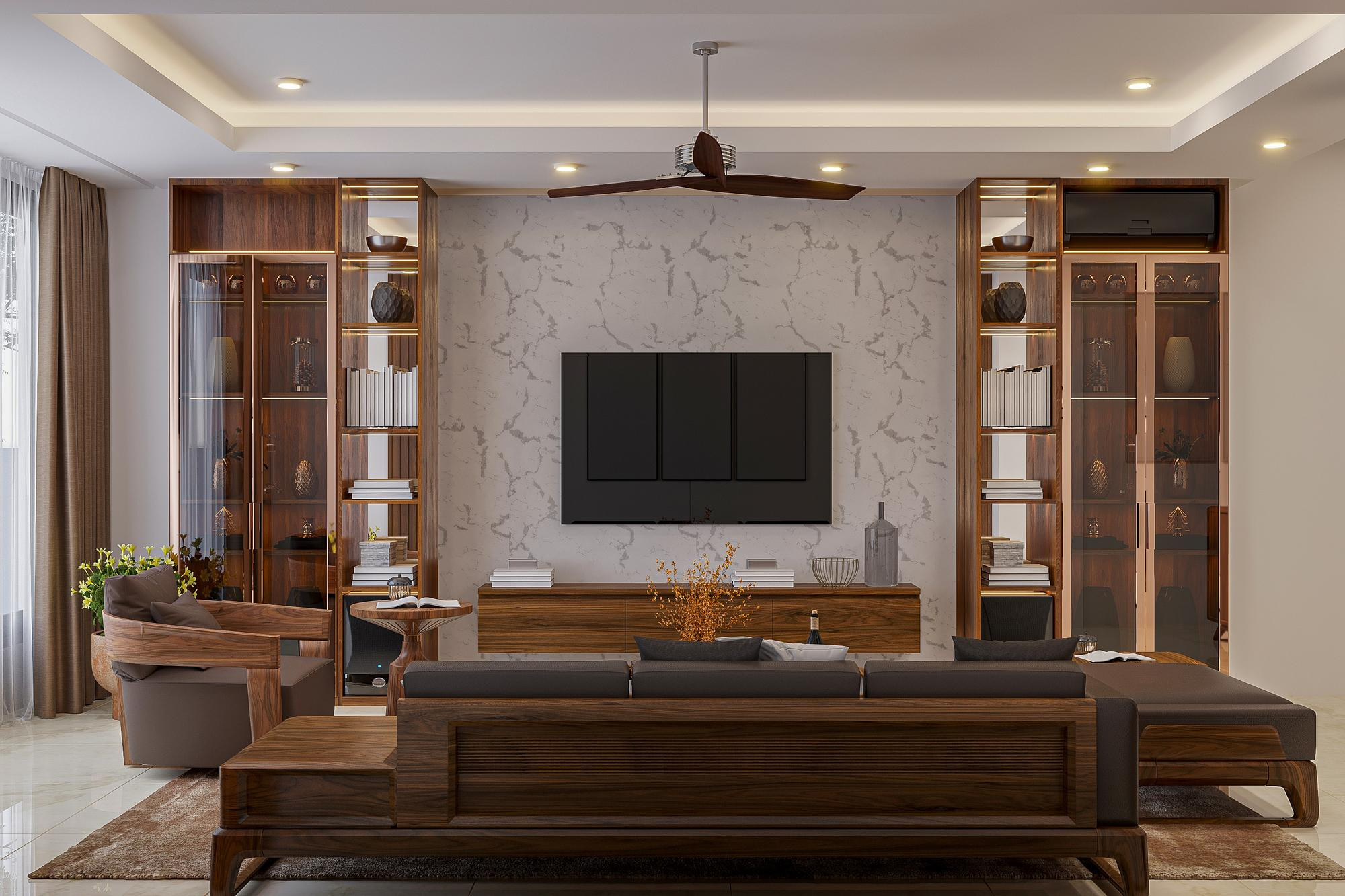 tv unit design in trivandrum