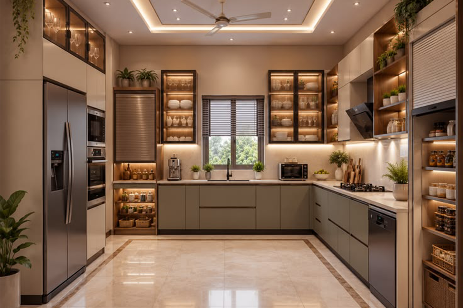 Kitchen Cabinet Shutter